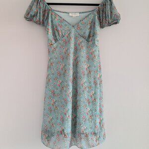 Jessica Simpson 90's style floral mini dress